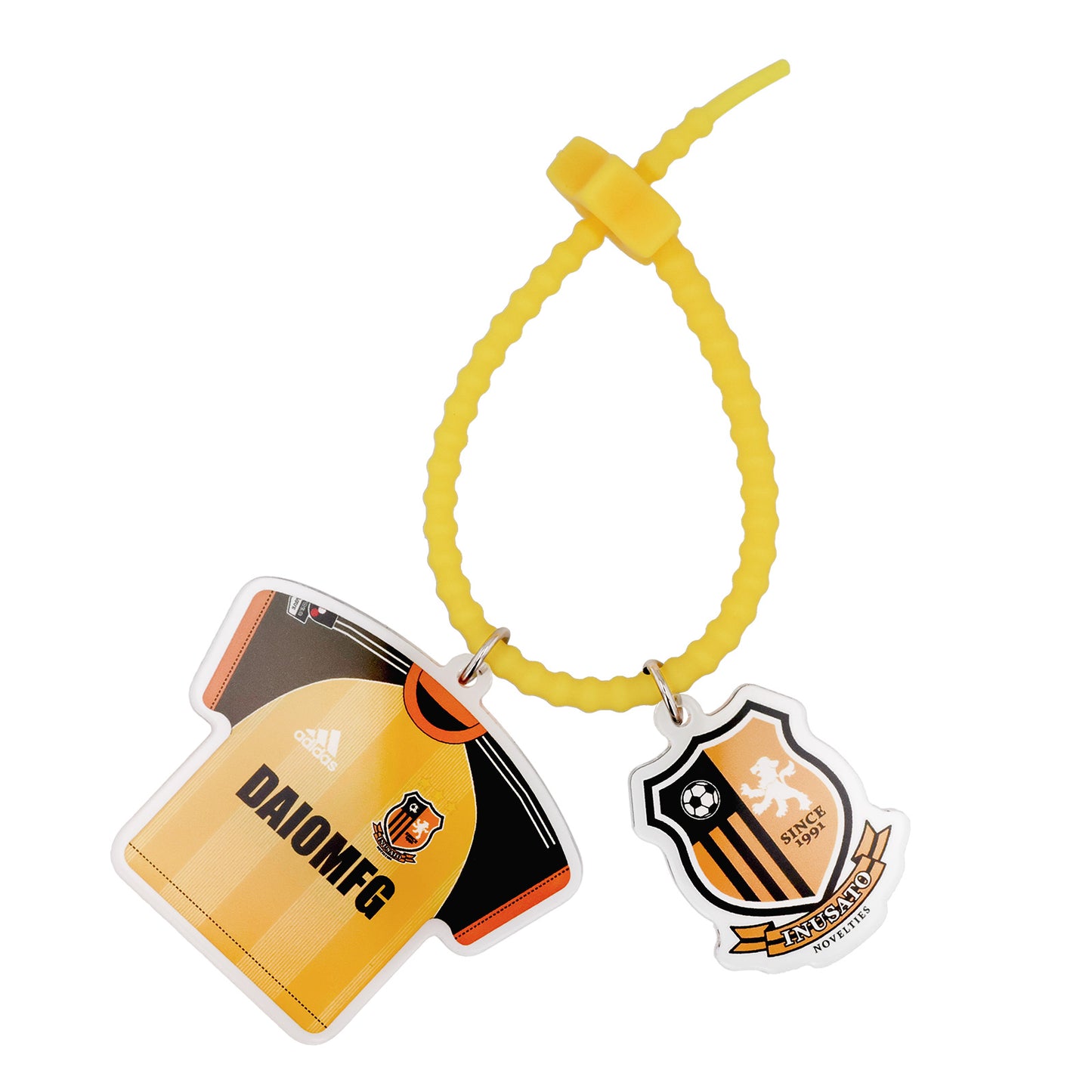 【フリーカット】カラーループ 星型 アクリル1個付 50mm