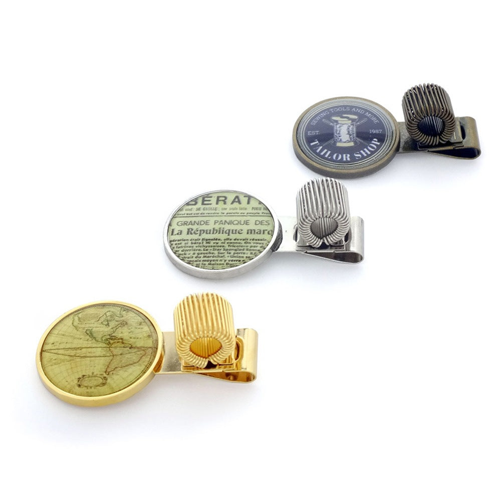 ペンホルダー φ25mmプレート付 シルバー