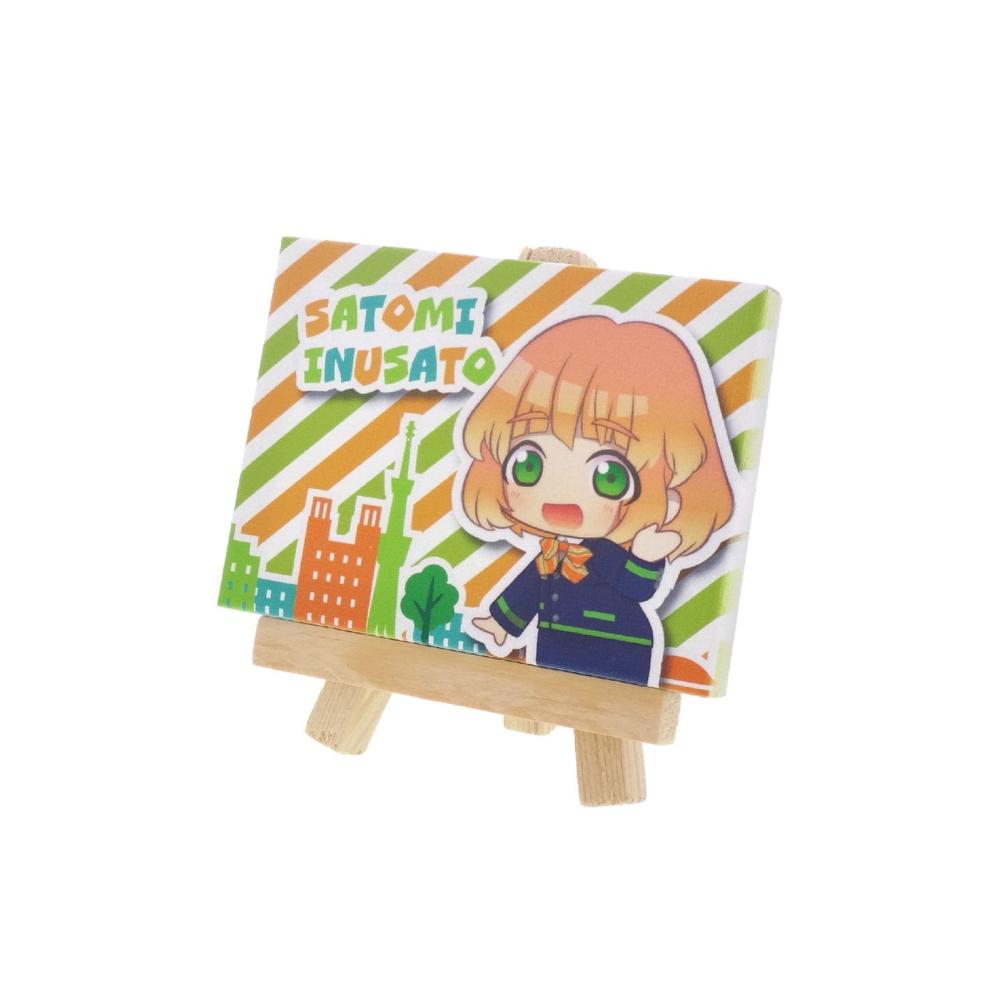 ミニキャンバス 50×70mm イーゼルセット