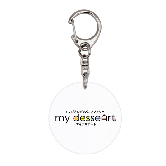 アクリルキーホルダー 丸型 φ40mm