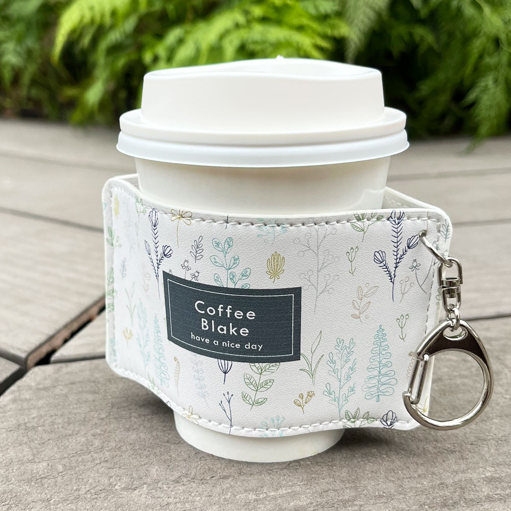 合皮レザー カップスリーブ 両面プリント