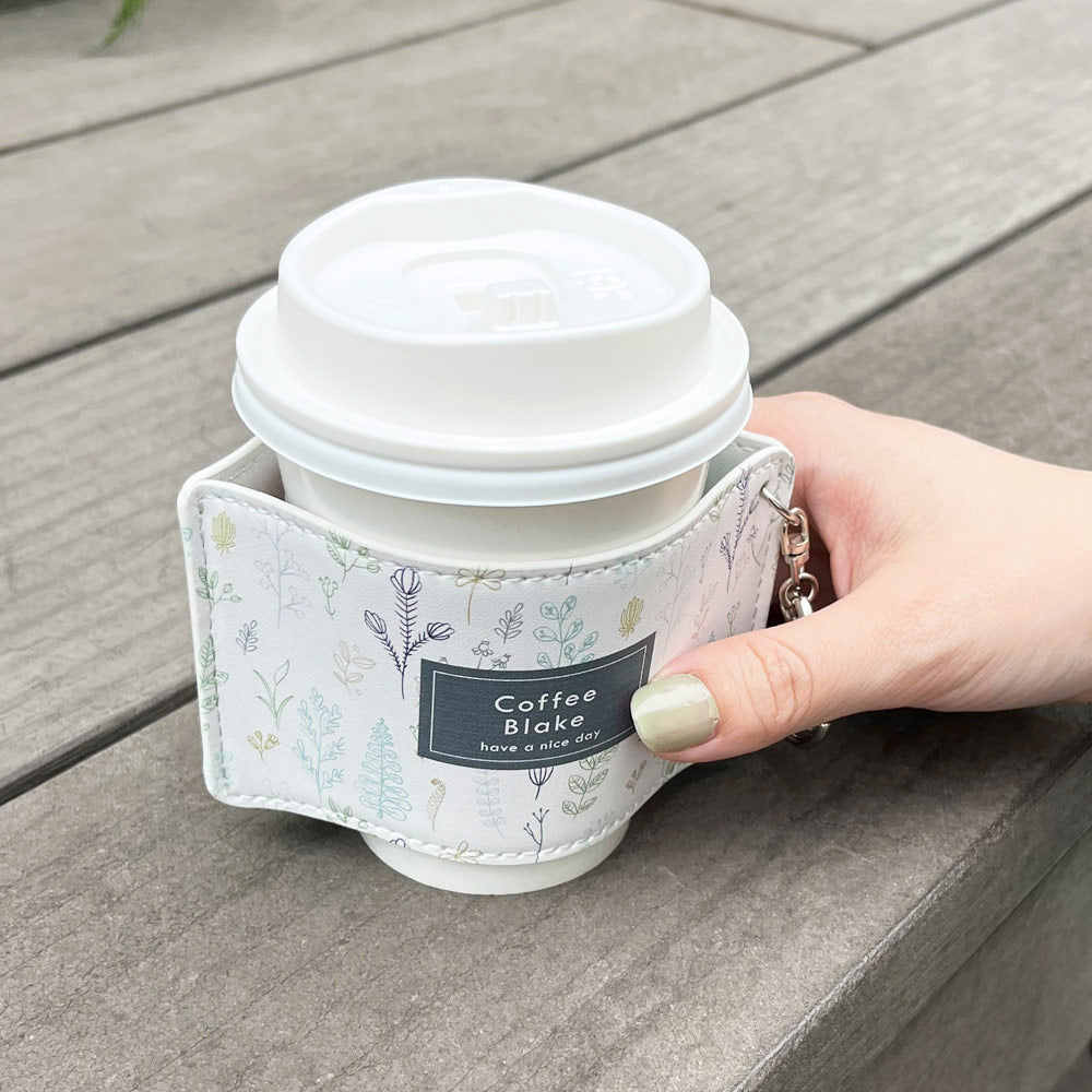 合皮レザー カップスリーブ 両面プリント