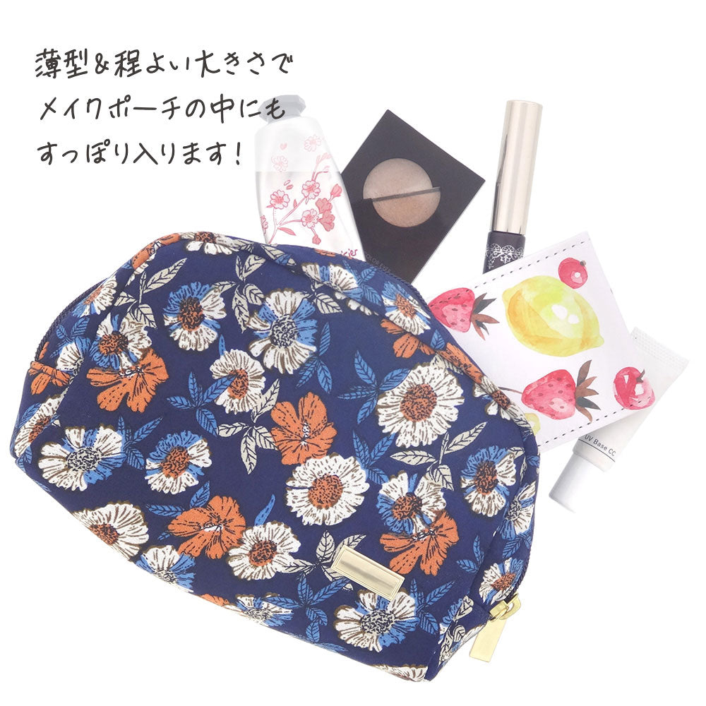 合皮レザー 折りたたみミラー 69×108mm 両面プリント