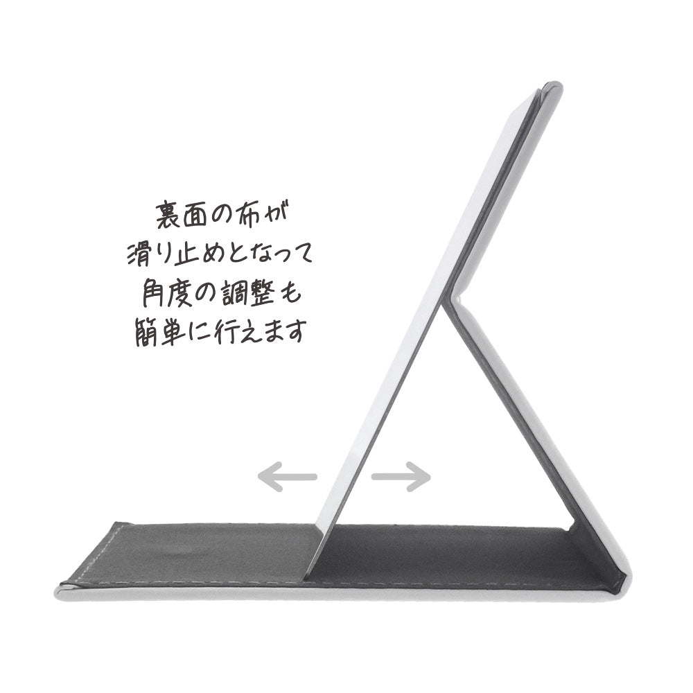 合皮レザー 折りたたみミラー 69×108mm 両面プリント