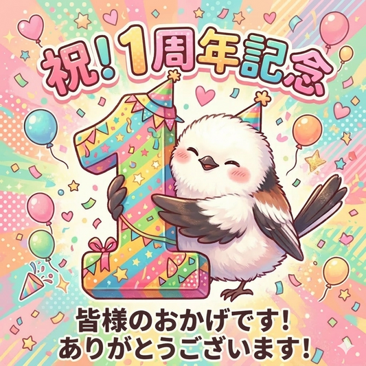 【 1st Anniversary 】皆様に心からの「 Special Thanks 」を。