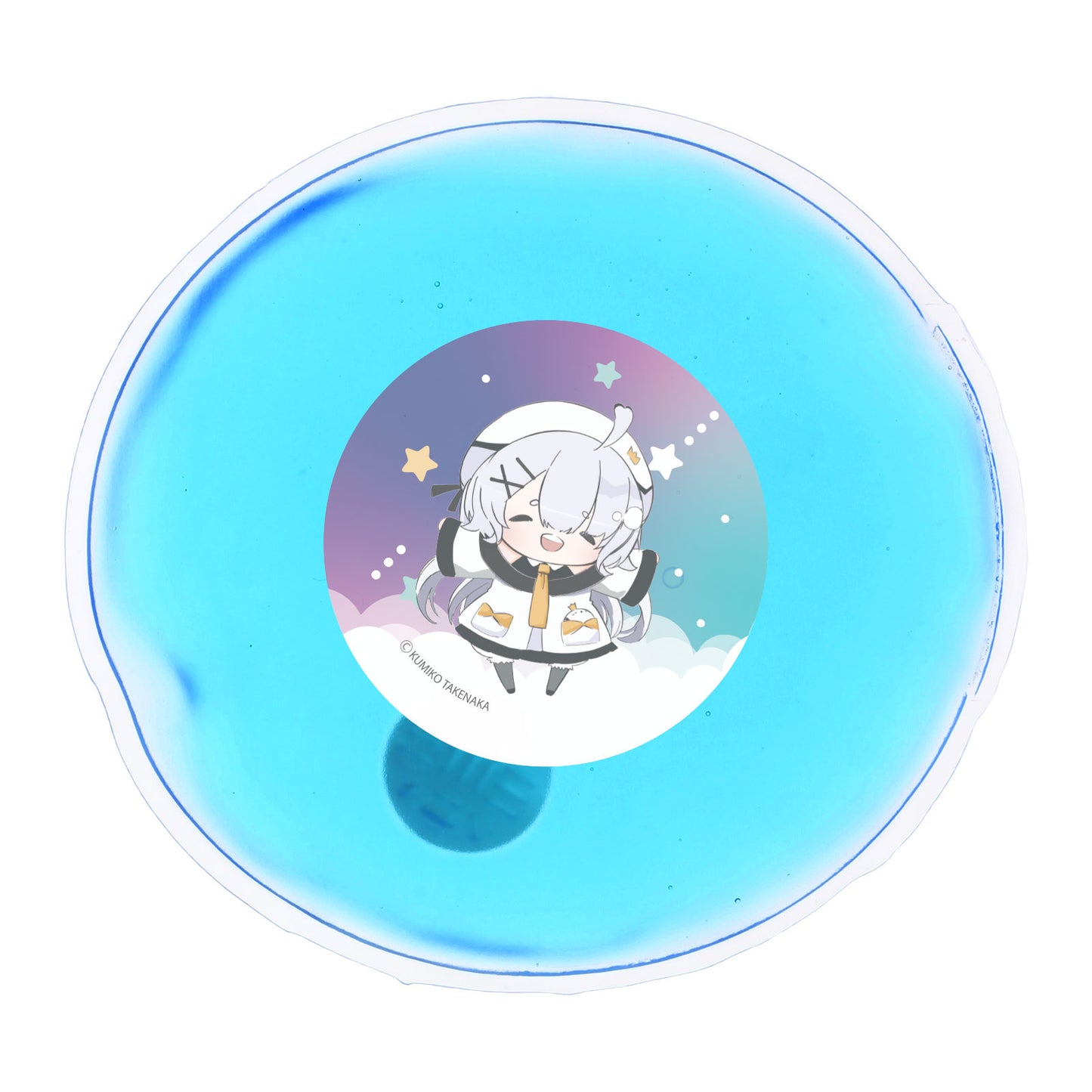 エコカイロ 丸型 ブルー