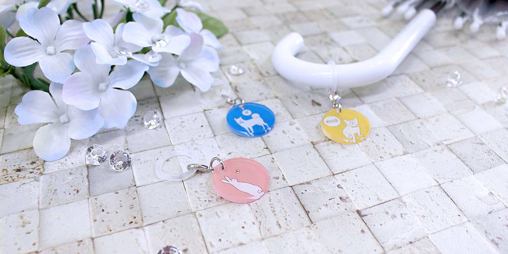 マルチマーカー アンブレラマーカー 丸型φ25mm 選べるシリコンカラー