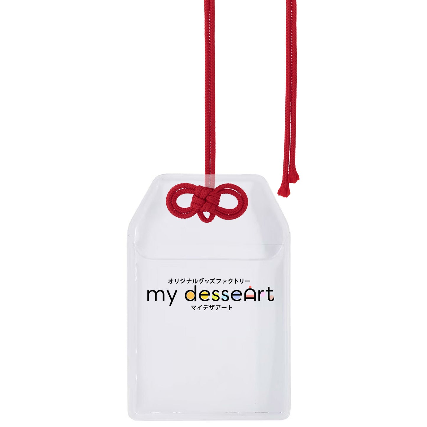 フォトカードホルダー お守り型(小)×めがね結びセット