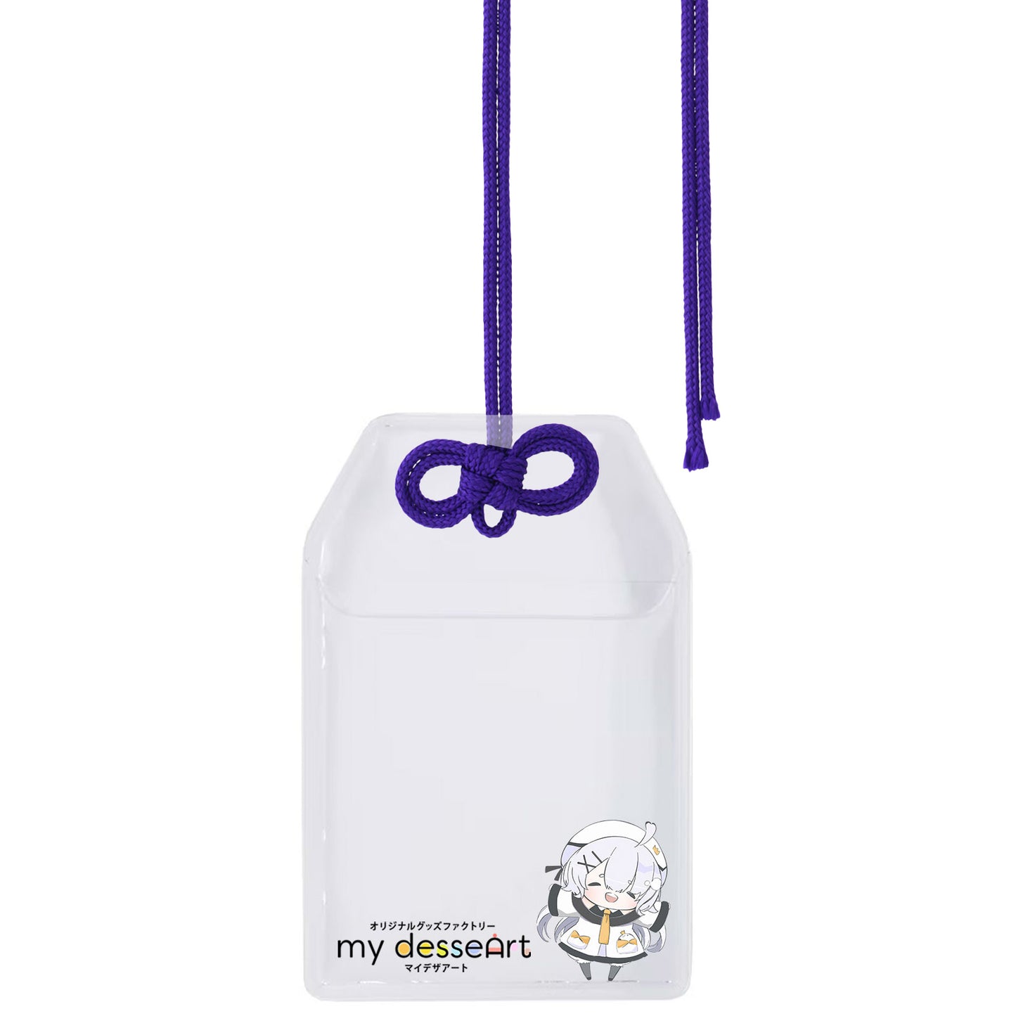 フォトカードホルダー お守り型(小)×めがね結びセット