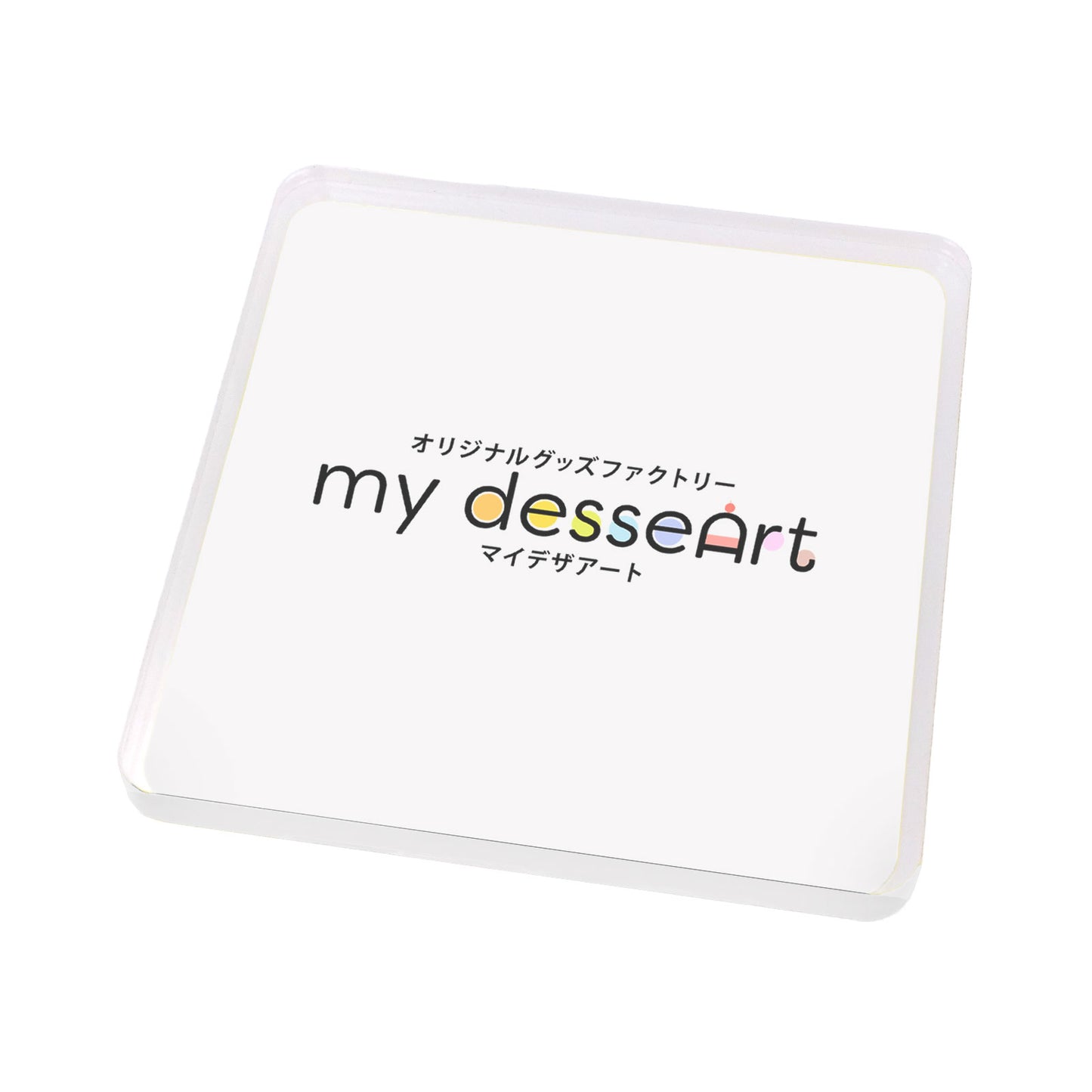 厚口アクリルマグネット 正方形 65mm