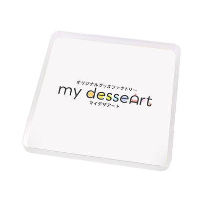 厚口アクリルマグネット 正方形 65mm