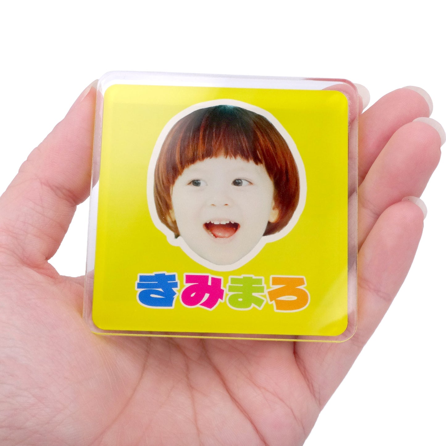 厚口アクリルマグネット 正方形 65mm