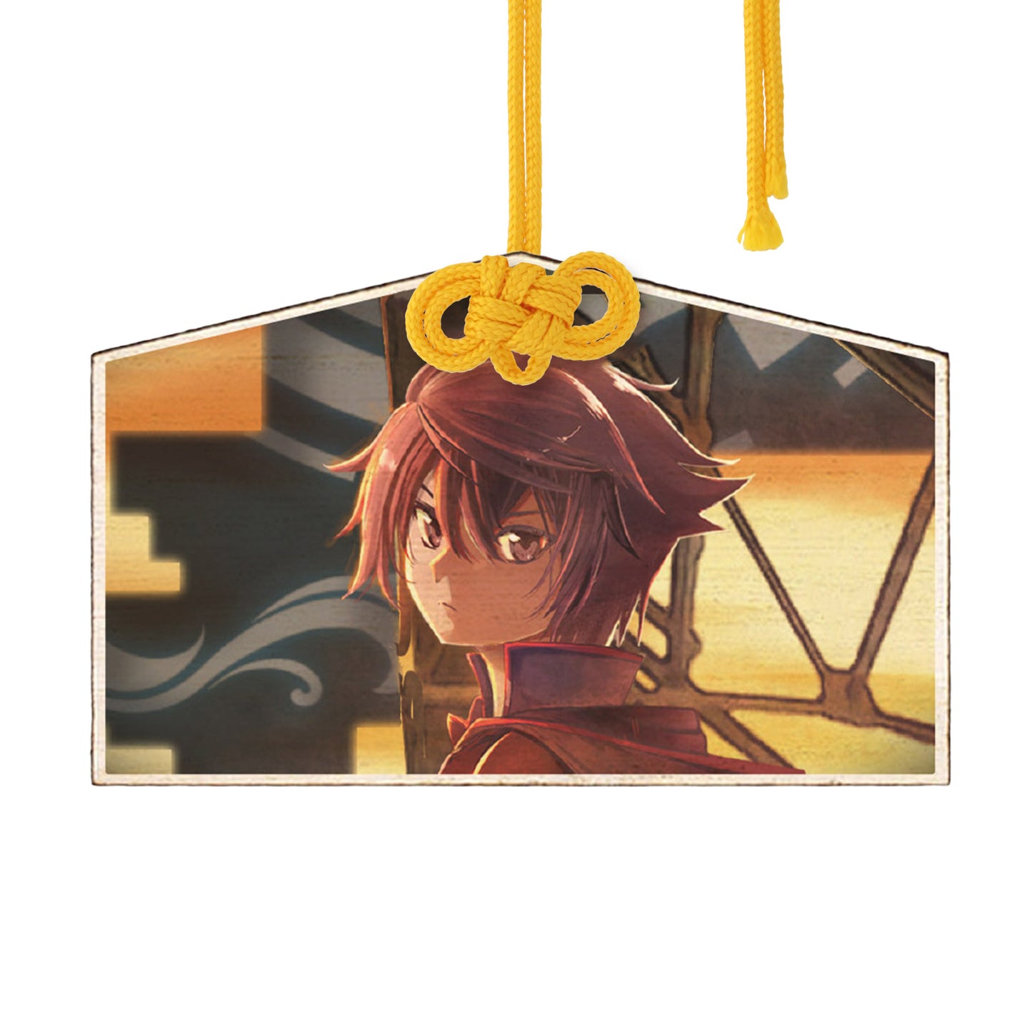 絵馬(大) 桐 めがね結び