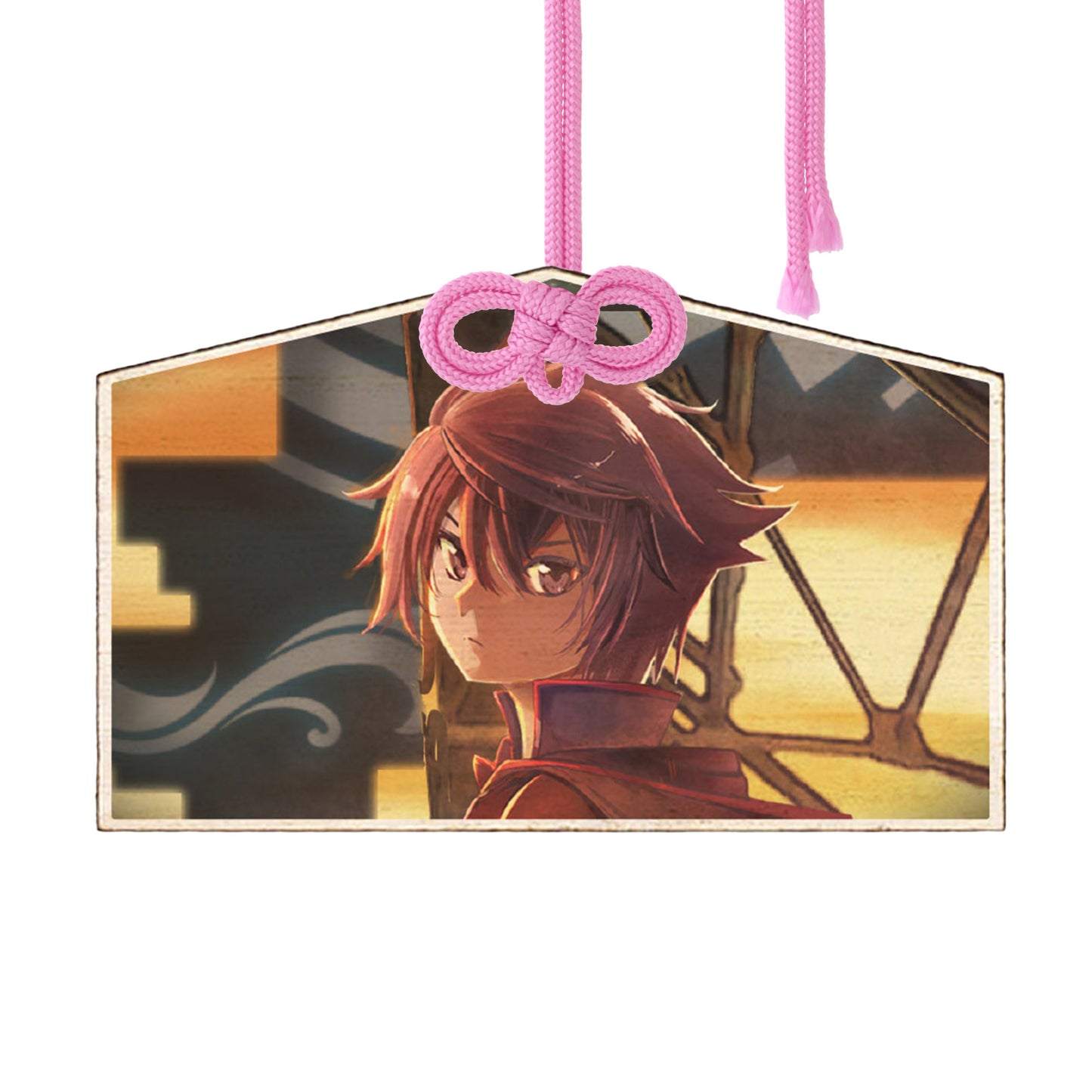 絵馬(大) 桐 めがね結び