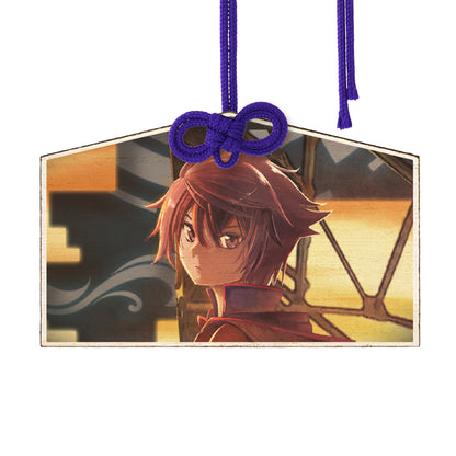 絵馬(大) 桐 めがね結び