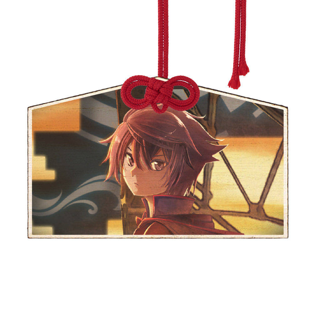 絵馬(大) 桐 めがね結び