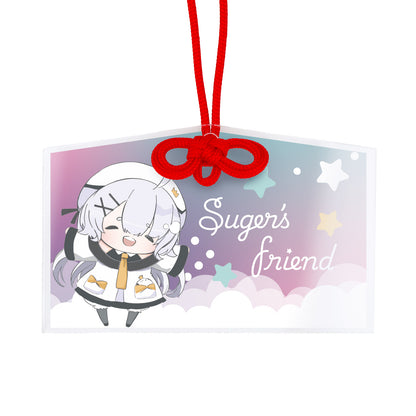 アクリル絵馬(大) めがね結び