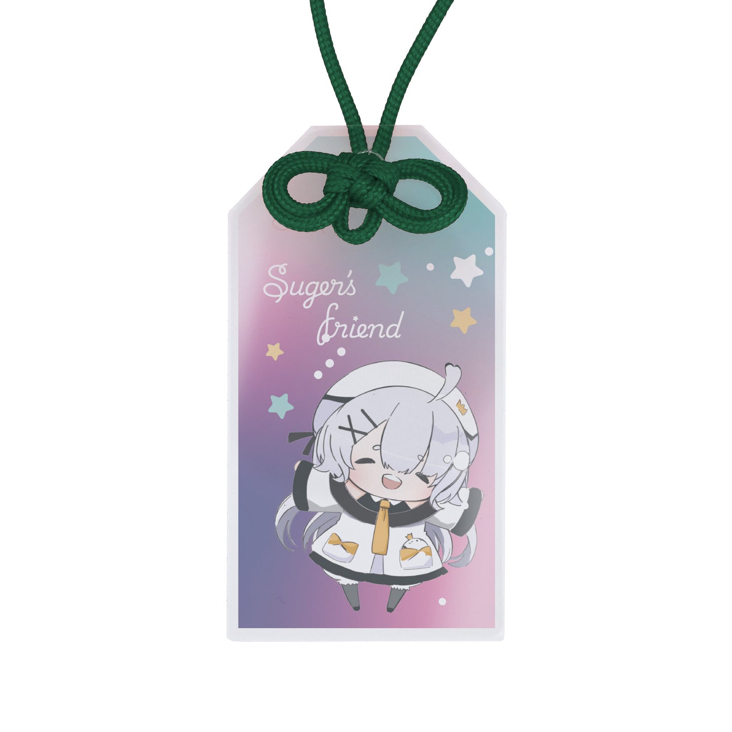 アクリルお守り めがね結び