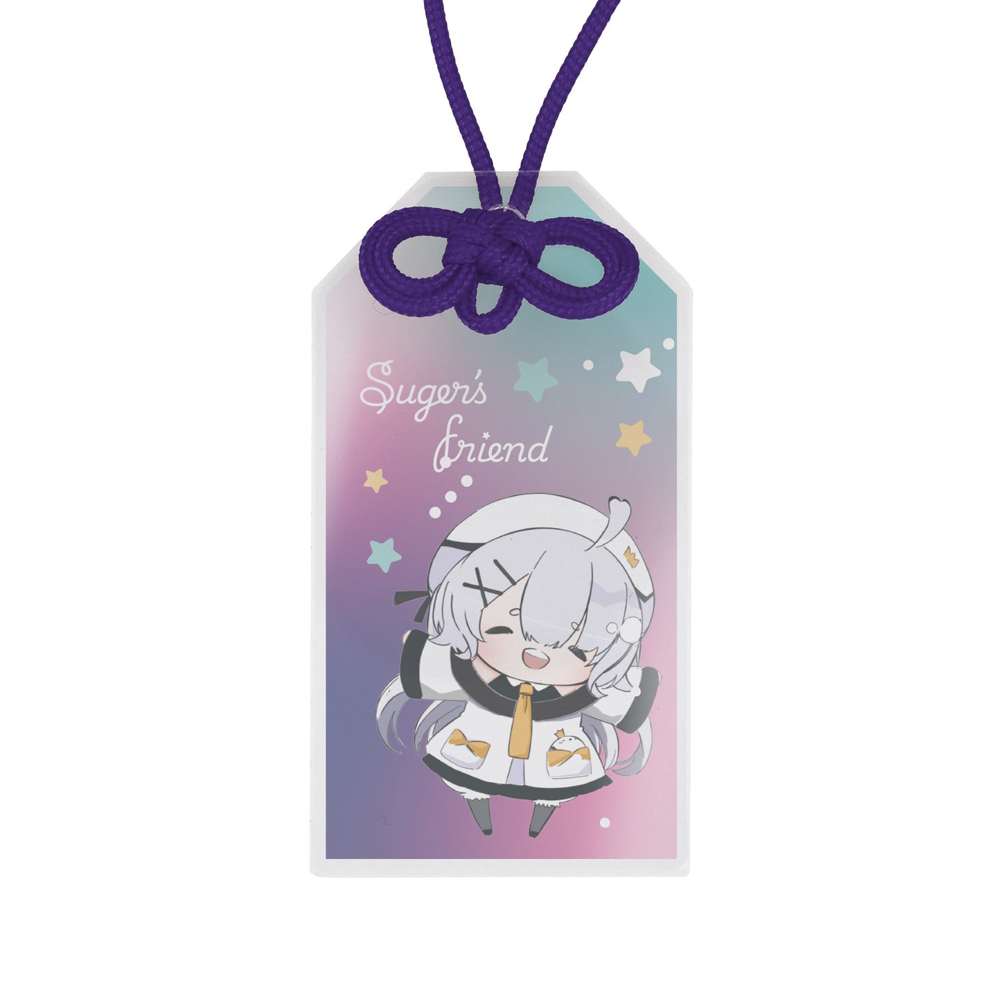 アクリルお守り めがね結び