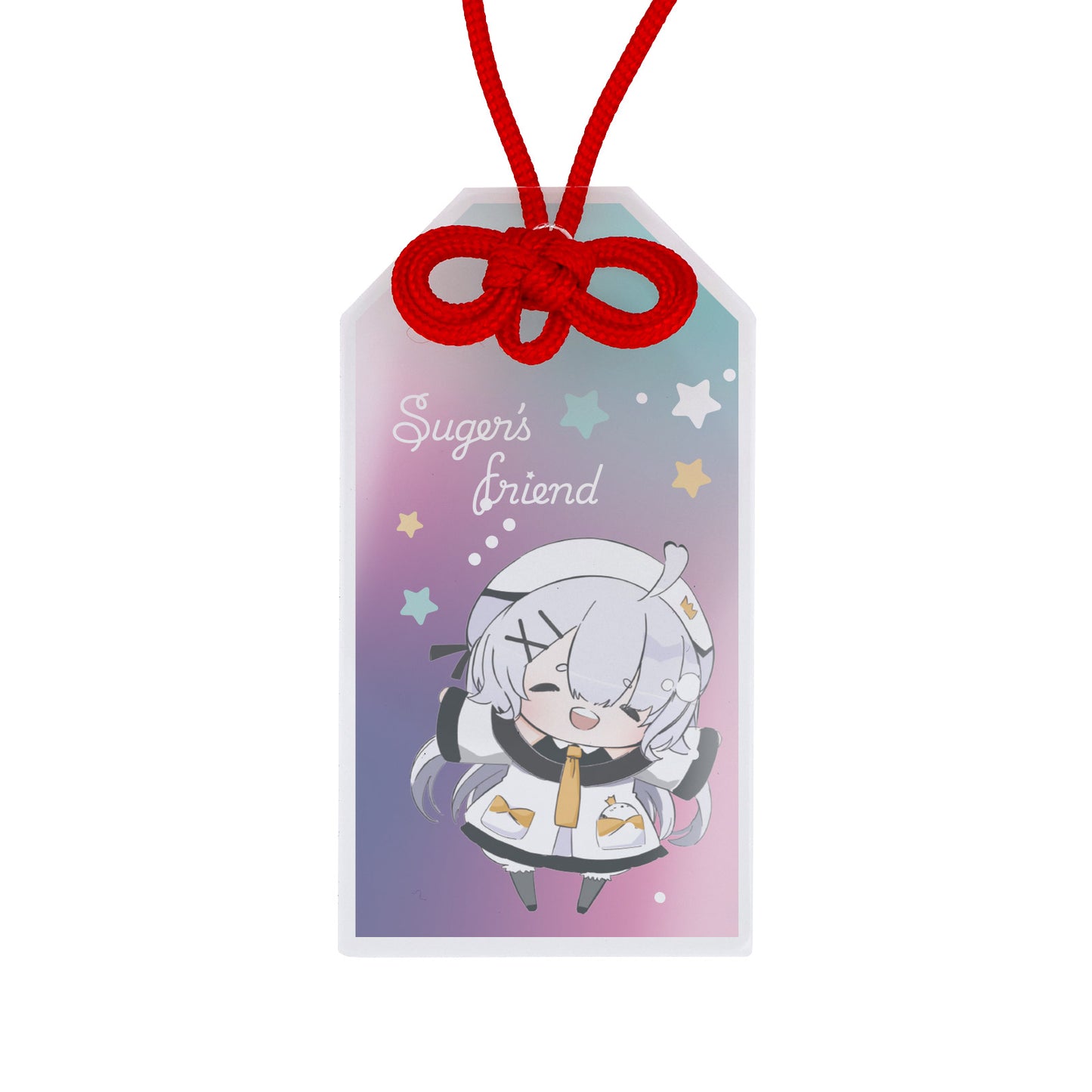 アクリルお守り めがね結び