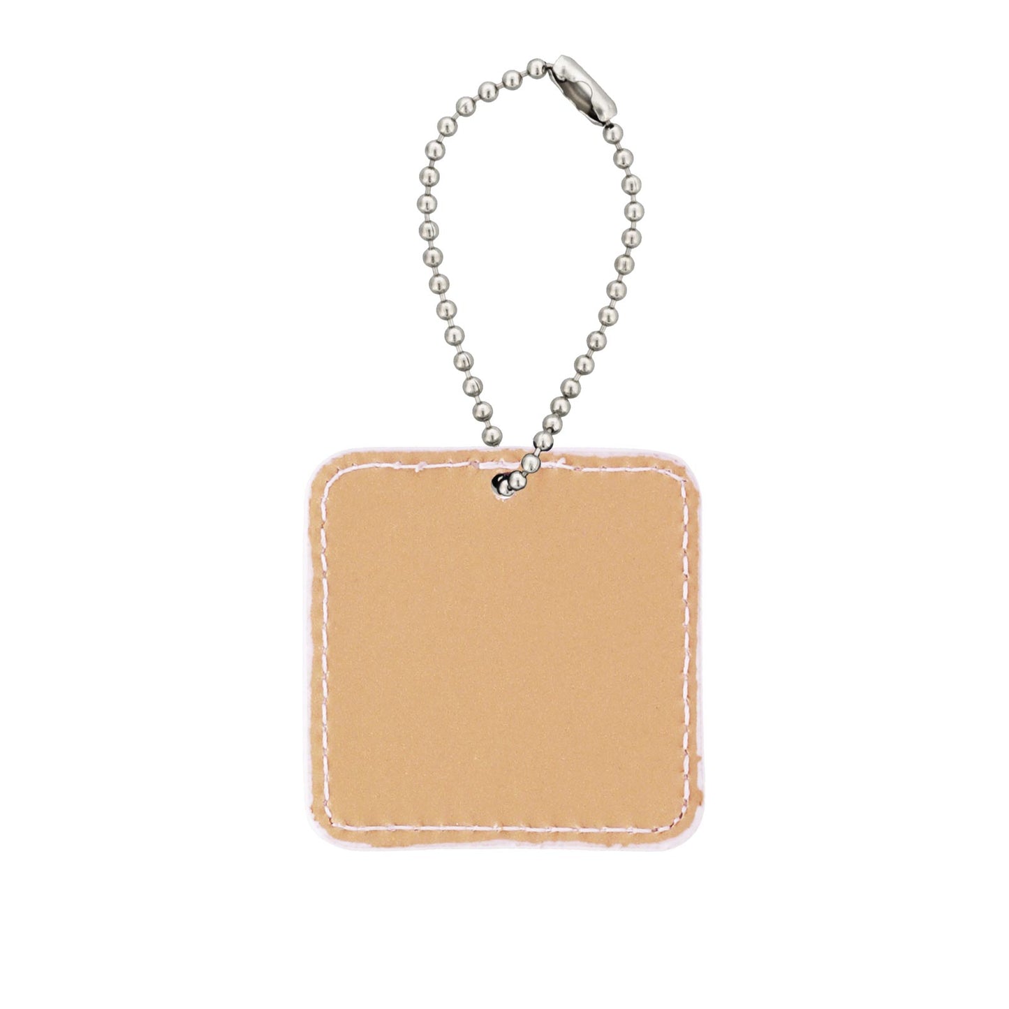 合皮レザー プレートチャーム 角型（ミラー無し）